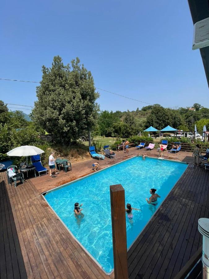 River Tribe Glamping Laino Borgo Exteriér fotografie